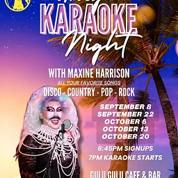 Karaoke with Maxine Harrison