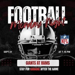 MNF Giants at Rams