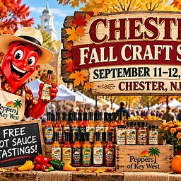 Peppers of Key West at Chester Fall Craft Show 2027 – Chester, NJ