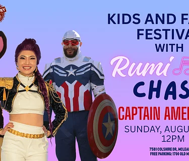 Kids and Family Festival with Rumi, Chase, & Captain America