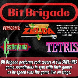 Bit Brigade Performs “The Legend of Zelda” + “Castlevania” + “Tetris” LIVE