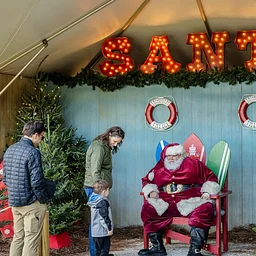 Santa Visits the Village