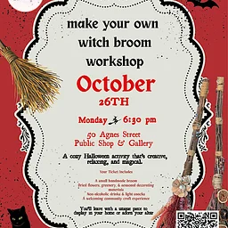 Make Your Own Witch Broom Workshop