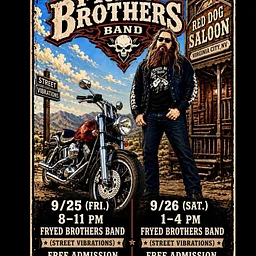 The Fryed Brothers Band • Street Vibrations 2026