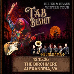 TAB BENOIT with BONERAMA “Blues & Brass Winter Tour”