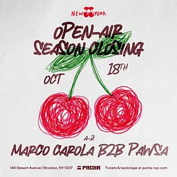 Open Air Season Closing ft. Marco Carola, PAWSA