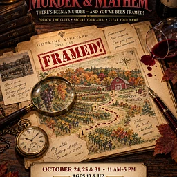 Hopkins Mystery Trail + Halloween Party