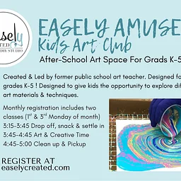Easely Amused Kids Art Club: NOVEMBER Afterschool Art for grades K-5