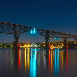 Walkway At Night