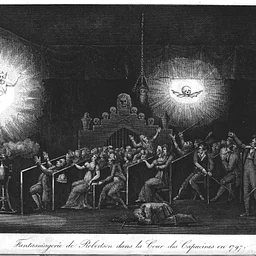 Elliott and Schlemowitz’s "Phantasmagoria," a magic lantern show