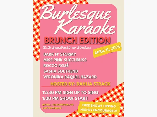 Burlesque Karaoke Brunch Edition!
