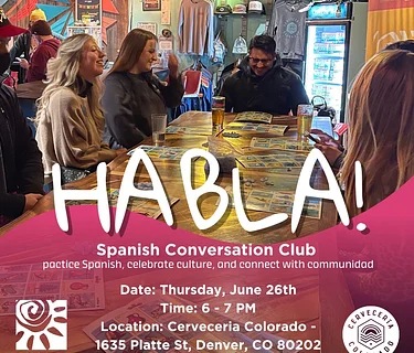 HABLA: Spanish Conversation Club | June