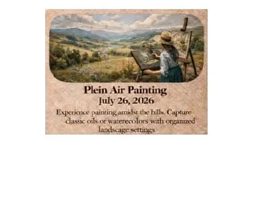 Historical Trades at the Inn - Plein Air Painting