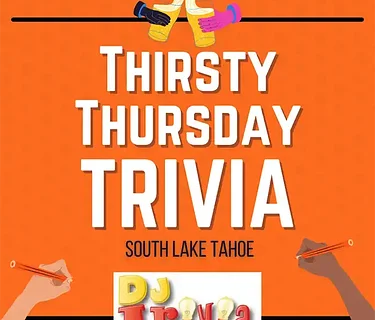 Thirs-TEE Trivia Night with DJ Trivia! At Tipsy Putt Tahoe