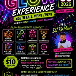 THE GLOW EXPERIENCE: Youth Fall Night