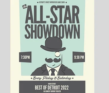 All-Star Showdown | Improvised Game Show (7:30PM) / Late Night House Party (9:30PM)