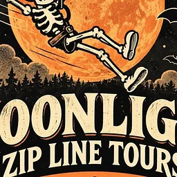 Moonlight Zipline Tours at Amicalola Falls