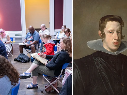 Drawing from the Masters