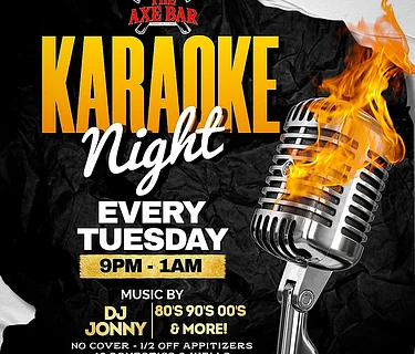 Karaoke Night – Every Tuesday!
