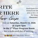 Write Over Here – Cabin Fever Escape