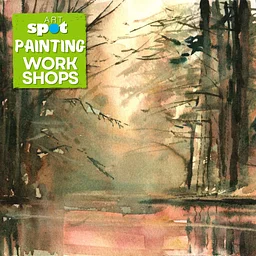 Painting Workshop: Watercolor Autumn Leaves & Trees (Series of Two Sundays)
