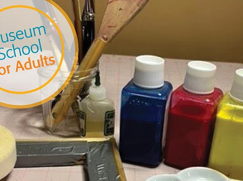 Silk Painting with Resist