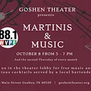 Martinis and Music: October Edition
