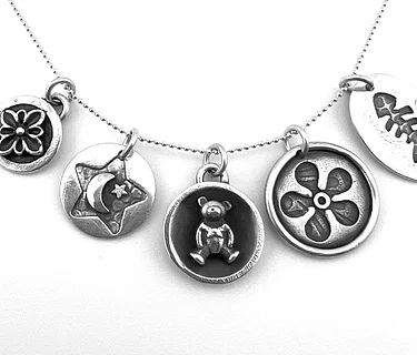 Metal Clay Charms with Donna Penoyer