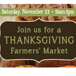 Thanksgiving Farmers Market