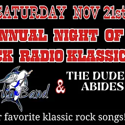 4th Annual Night of Real Rock Radio Klassics w Dude Abides and Blue Marlin