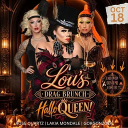 Sunday – drag brunch – halloqueen