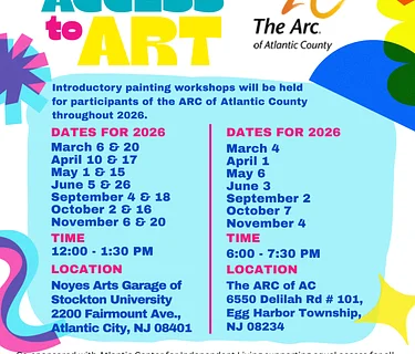 Access to Art workshops with the ARC of Atlantic County