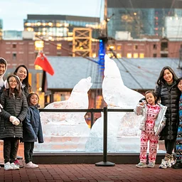 New Year’s Eve on the Waterfront: Ice Sculpture Stroll & Celebration