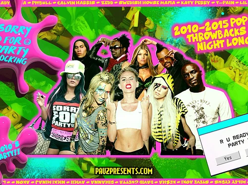 SORRY FOR PARTY ROCKING