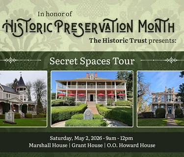 Secret Spaces Three-House Tour: Marshall House, Grant House, and O.O. Howard House