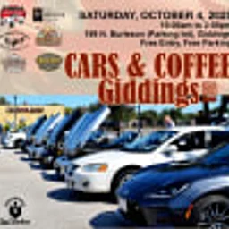 Cars and Coffee Giddings