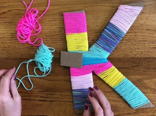 STEAM Saturdays - Slow Art Day Special: Self-Guided Yarn-Wrapped Initials