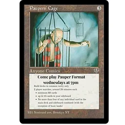 Anyone comics presents MTG pauper!