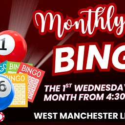 West Manchester Monthly Bingo Game