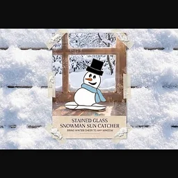 Stained Glass Workshop* Melting Snowman *12pm