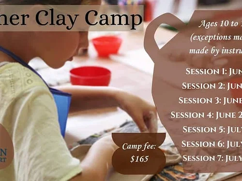 Summer Clay Camp – Quinlan Visual Arts Center