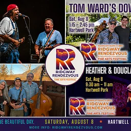 Ridgway Rendezvous 2026 ~ Saturday Live Music Schedule