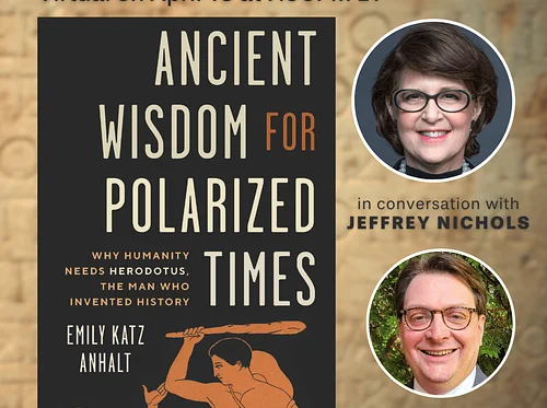 Emily Katz Anhalt: Ancient Wisdom for Polarized Times (Virtual)