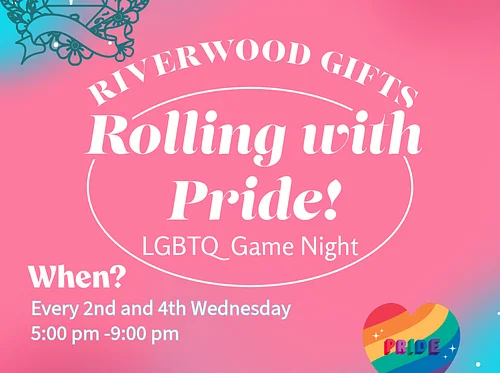 Rolling With Pride: LGBTQ game night at Riverwood Gifts