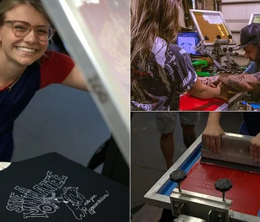 MFA Teens with Rohry O’Malley | T-shirt Screen Printing Workshop