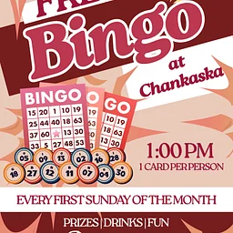 FREE Bingo at Chankaska!