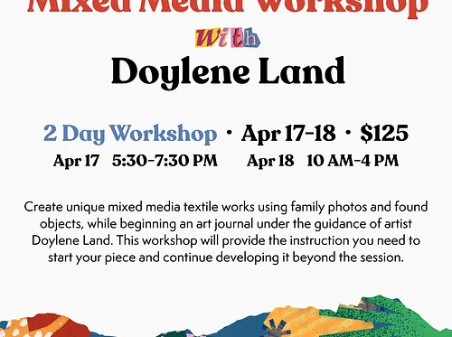 Mixed Media 2-Day Workshop with Doylene Land