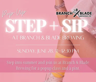 Step + Sip Pop Up, hosted by Everglow Wellness