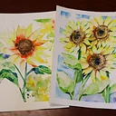 Sunflowers: Watercolor Workshop