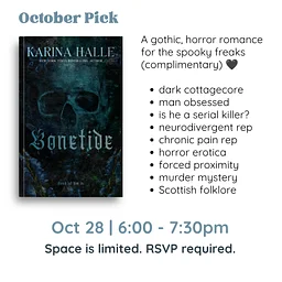 Pink Couch Book Club - Bonetide